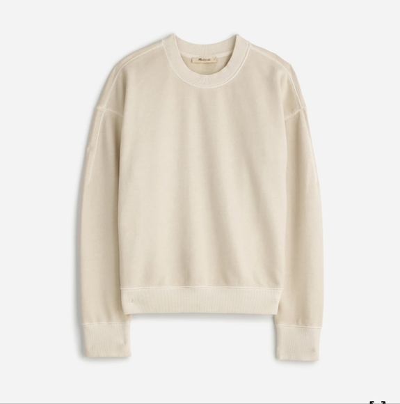 Madewell The McCarren Midweight Crewneck Sweatshirt size medium NWT - Picture 4 of 8